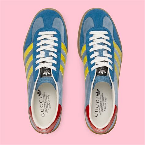 adidas gucci gazelle light blue|gucci gazelle blue adidas.